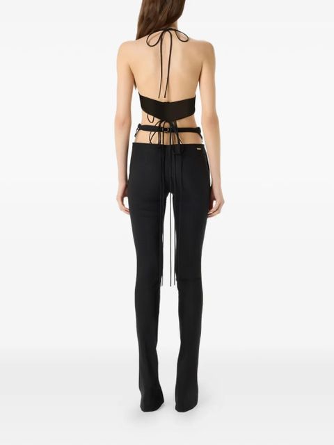 Blumarine halterneck tank top - Black