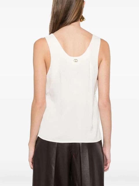 TWINSET crepe top - Neutrals