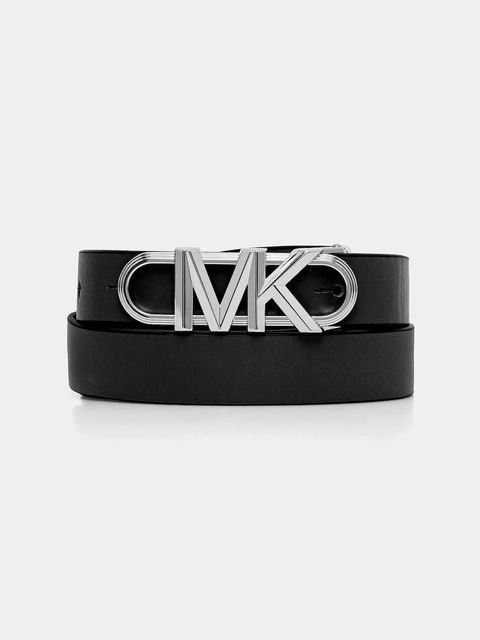 MICHAEL Michael Kors pasek skórzany dwustronny damski kolor czarny 29MKWB528999