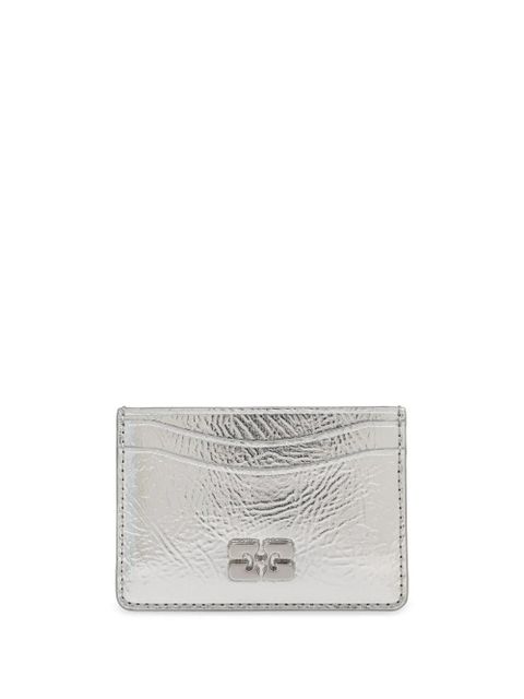 GANNI Bou cardholder - Silver