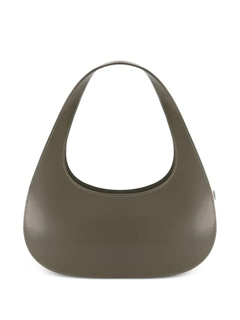 Coperni Slim Swipe leather shoulder bag - Grey - zdjęcie produktu nr 2