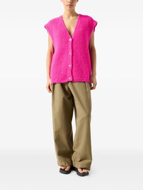 American Vintage Zolly V-neck cardigan - Pink - zdjęcie produktu nr 2