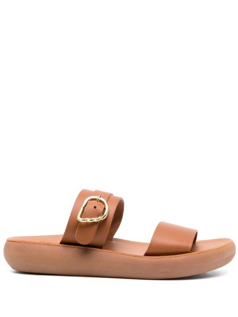 Ancient Greek Sandals leather slip-on sandals - Brown - zdjęcie produktu nr 1