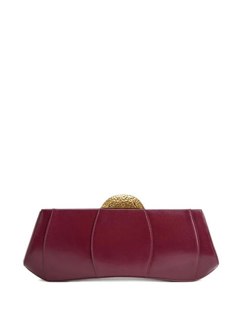 Giuseppe Zanotti EVE lambskin clutch bag - Red