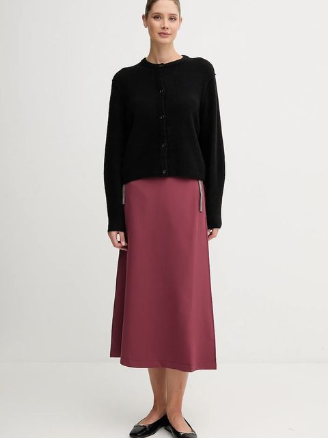 OUI kardigan z wełną damski kolor czarny 94462