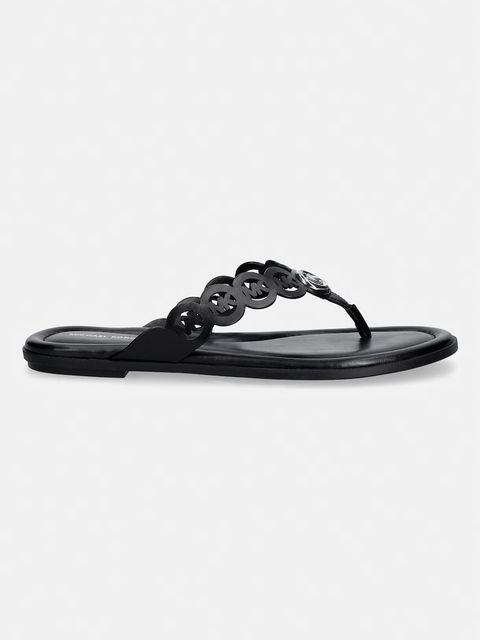 MICHAEL Michael Kors japonki damskie skórzane Janie Thong Sandal - zdjęcie produktu nr 1