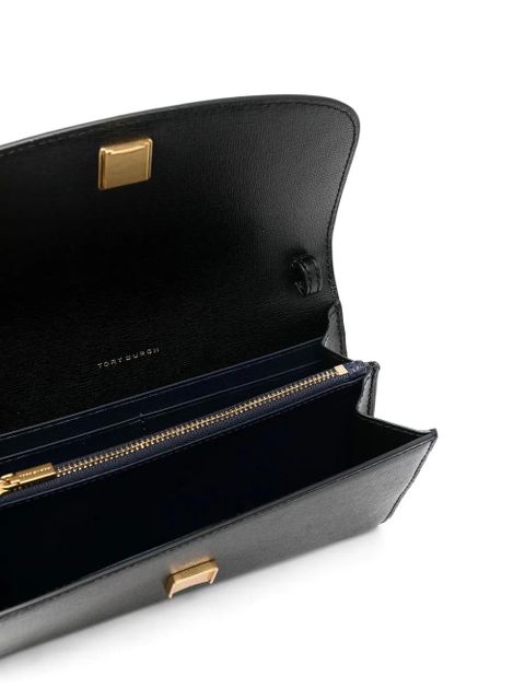 Tory Burch Robinson chain wallet - Black