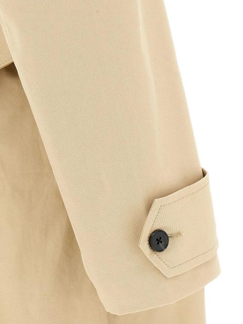 ENTIRE STUDIOS cape-detail trench coat - Neutrals - zdjęcie produktu nr 2