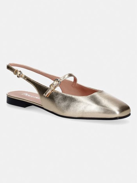 Pollini baleriny skórzane