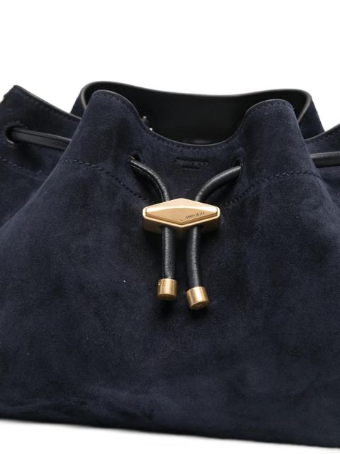 Jimmy Choo medium Cinch bucket bag - Blue