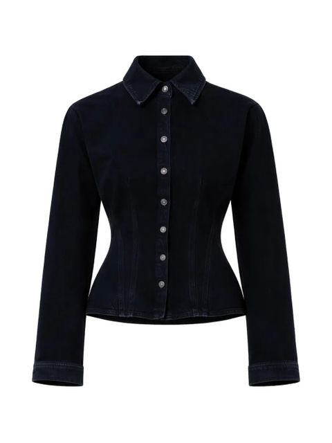 AGOLDE buttoned jacket - Blue - zdjęcie produktu nr 1