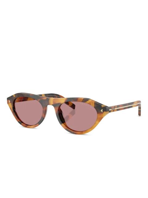 Prada Eyewear cat-eye tortoiseshell sunglasses - Brown - zdjęcie produktu nr 2