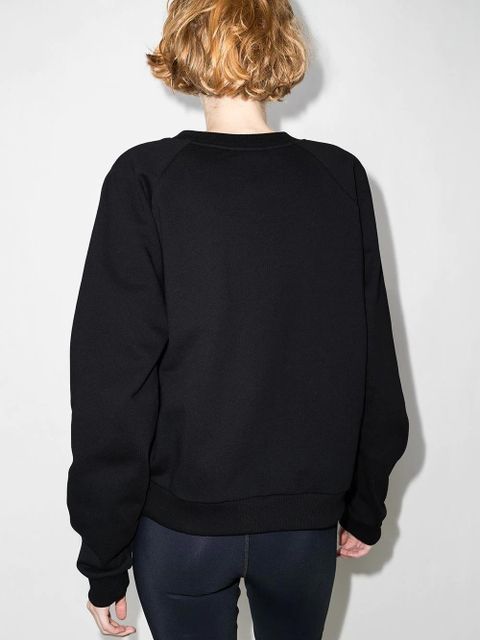 Balmain logo sweatshirt - Black