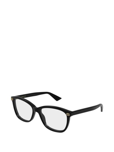 Gucci Eyewear Double G cat-eye glasses - Black - zdjęcie produktu nr 2