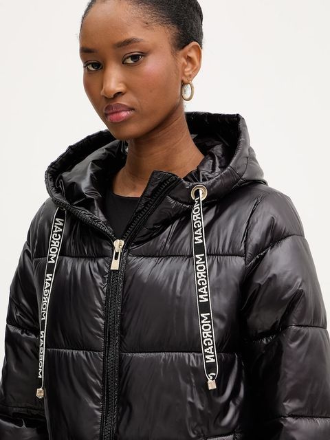 Morgan kurtka kolor czarny zimowa GMODOU