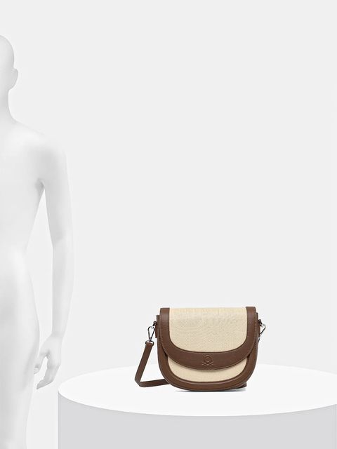 United Colors of Benetton torebka kolor brązowy 6NYFDY07R