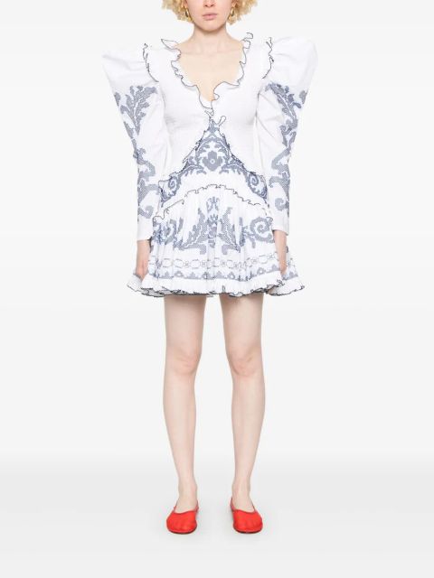 ALEMAIS Hazel mini dress - White - zdjęcie produktu nr 2