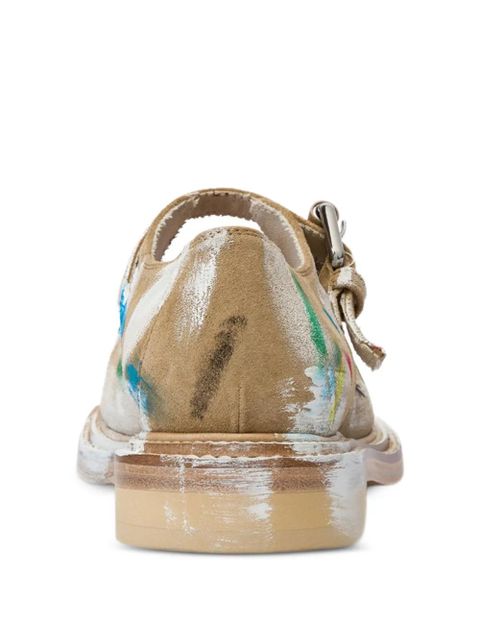 Moschino buckle strap loafers - Neutrals