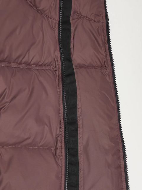 The North Face kurtka puchowa Nuptse kolor brązowy zimowa NF0A5GGEBQ71