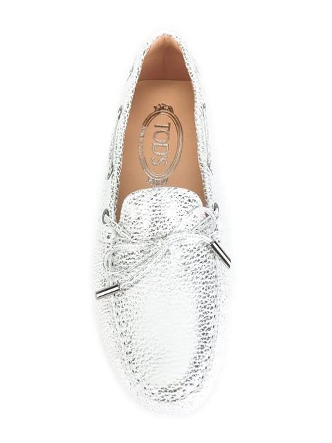 Tod's 'Heaven' driving shoes - Metallic