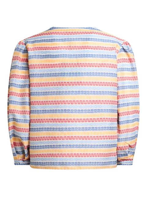 ETRO jacquard striped blouse - S9883 - zdjęcie produktu nr 2