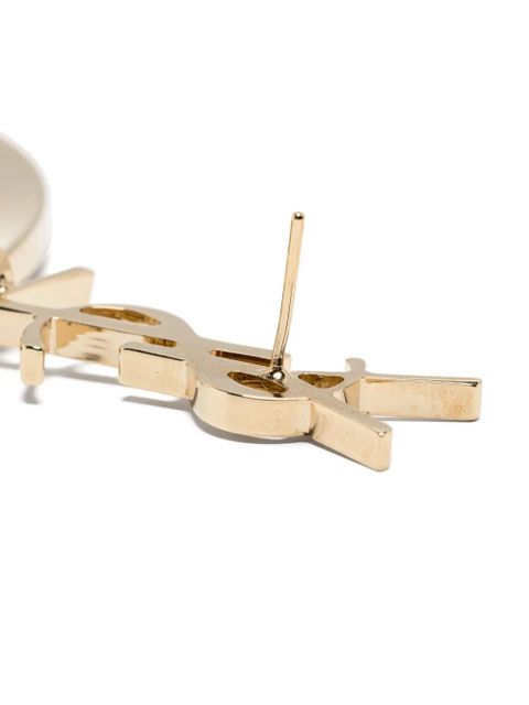 Saint Laurent Cassandre drop earrings - Gold