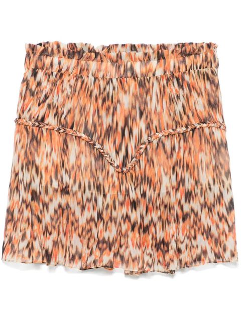 ISABEL MARANT Roumi mini skirt - Orange - zdjęcie produktu nr 1