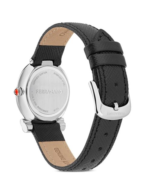 Ferragamo Gancini 28mm - White