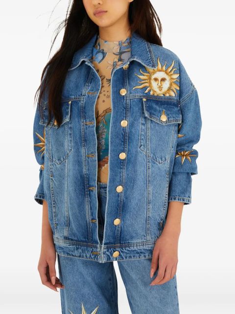 FARM Rio sun star graphic jacket - Blue - zdjęcie produktu nr 1