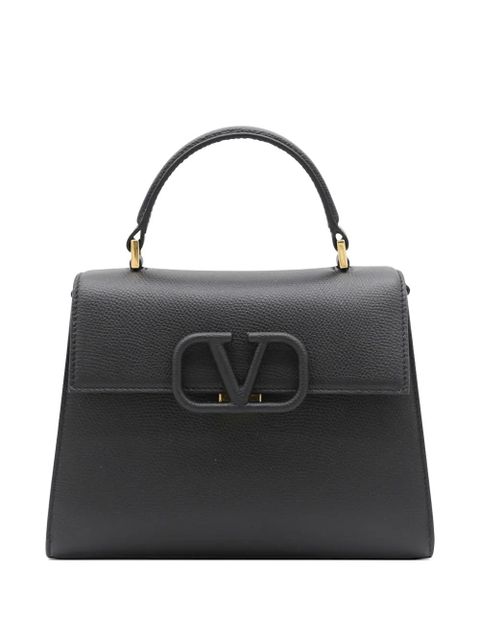 Valentino Garavani small Vsling leather tote bag - Black - zdjęcie produktu nr 1