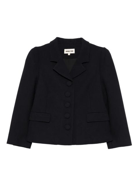 SHUSHU/TONG wool blazer - Blue - zdjęcie produktu nr 1