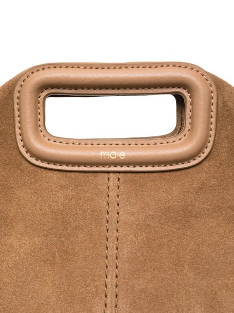 Maje Miss M suede fringe shoulder bag - Neutrals - zdjęcie produktu nr 2
