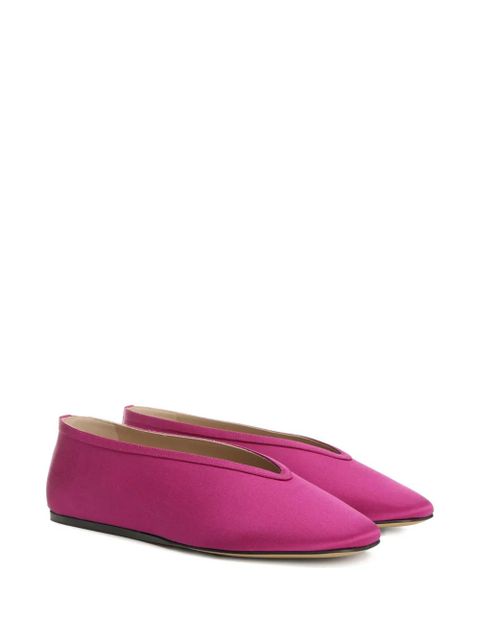 Le Monde Beryl Luna satin ballet flats - Pink - zdjęcie produktu nr 2