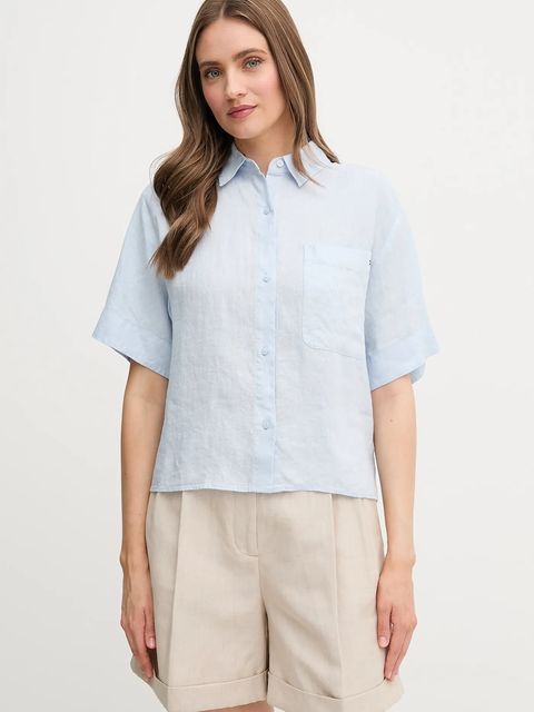 Tommy Hilfiger koszula lniana - zdjęcie produktu nr 2