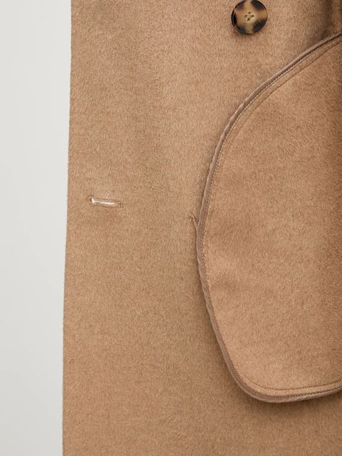 Pedro del Hierro płaszcz z dodatkiem wełny