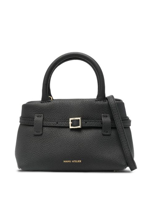 Manu Atelier mini Le Cambon 20 handbag - Black - zdjęcie produktu nr 1