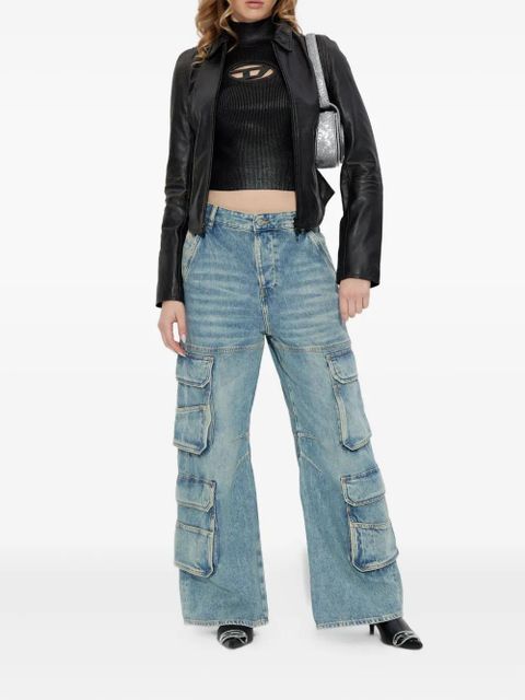 Diesel multi-pocket cargo jeans - Blue