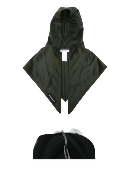 Ruslan Baginskiy Houstka wool headscarf - Green