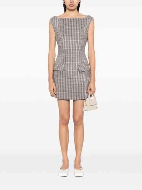 STAUD Walker dress - Brown - zdjęcie produktu nr 2