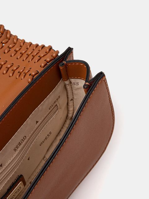 Guess torebka TATUM kolor brązowy HWNG96 67210