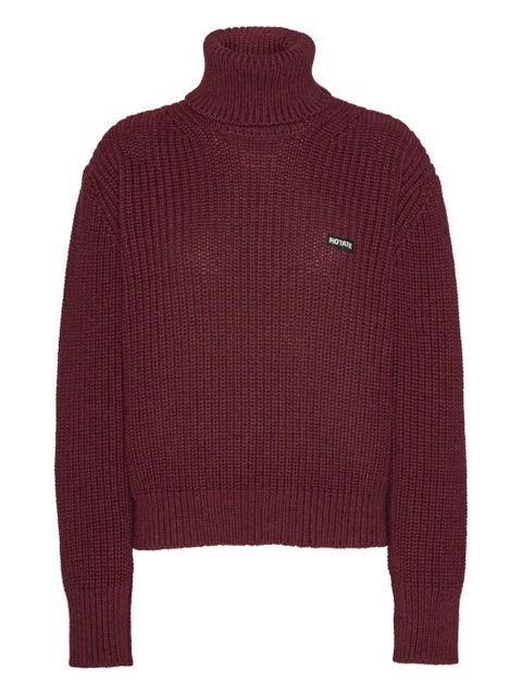 ROTATE BIRGER CHRISTENSEN roll-neck sweater - Red - zdjęcie produktu nr 1