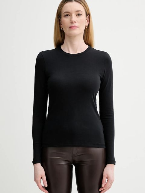 Marc O'Polo longsleeve bawełniany kolor czarny 5000007488 - zdjęcie produktu nr 1