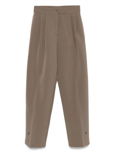 The Frankie Shop pleated buttoned trousers - Green - zdjęcie produktu nr 1
