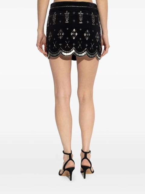 ISABEL MARANT Handore mini skirt - Black