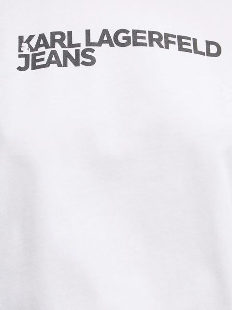 Karl Lagerfeld Jeans t-shirt bawełniany - zdjęcie produktu nr 2