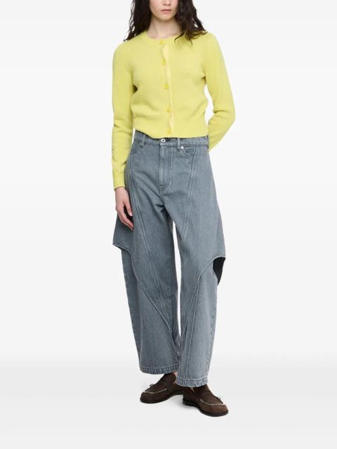 JW Anderson embroidered cardigan - Yellow