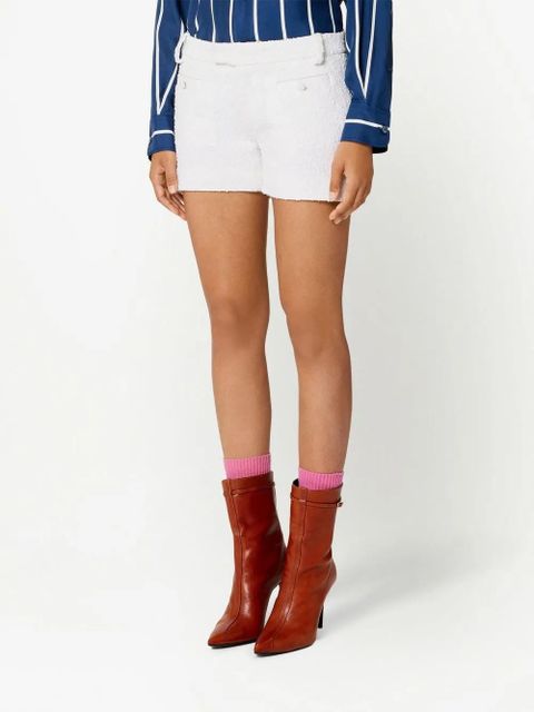 AMI Paris tweed tailored shorts - White - zdjęcie produktu nr 2