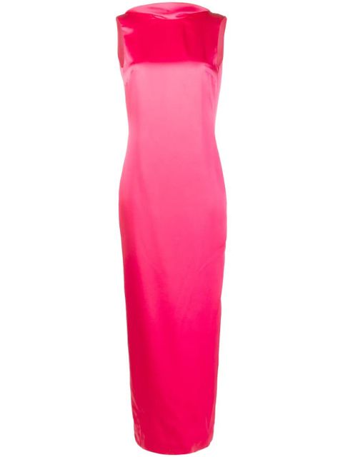 Versace cowl-back gown - Pink - zdjęcie produktu nr 1