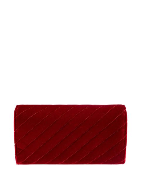Jimmy Choo Curve Clutch - Red