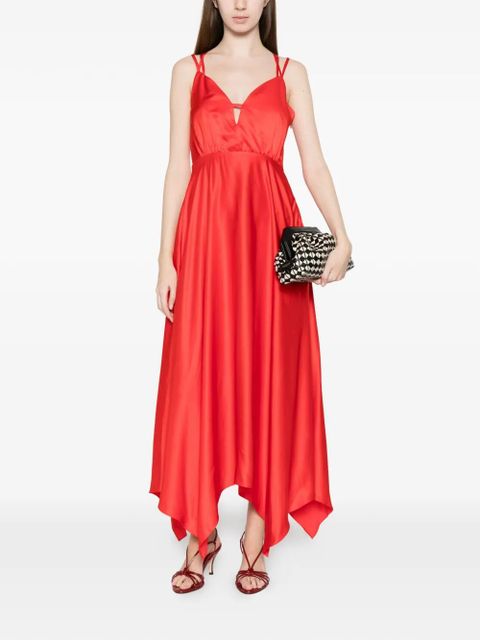 SANDRO cut-out strap dress - Red - zdjęcie produktu nr 2